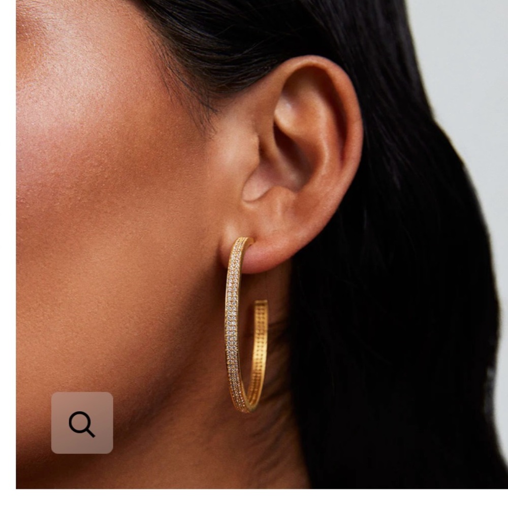 Dean Davidson Pave Midi Hoops